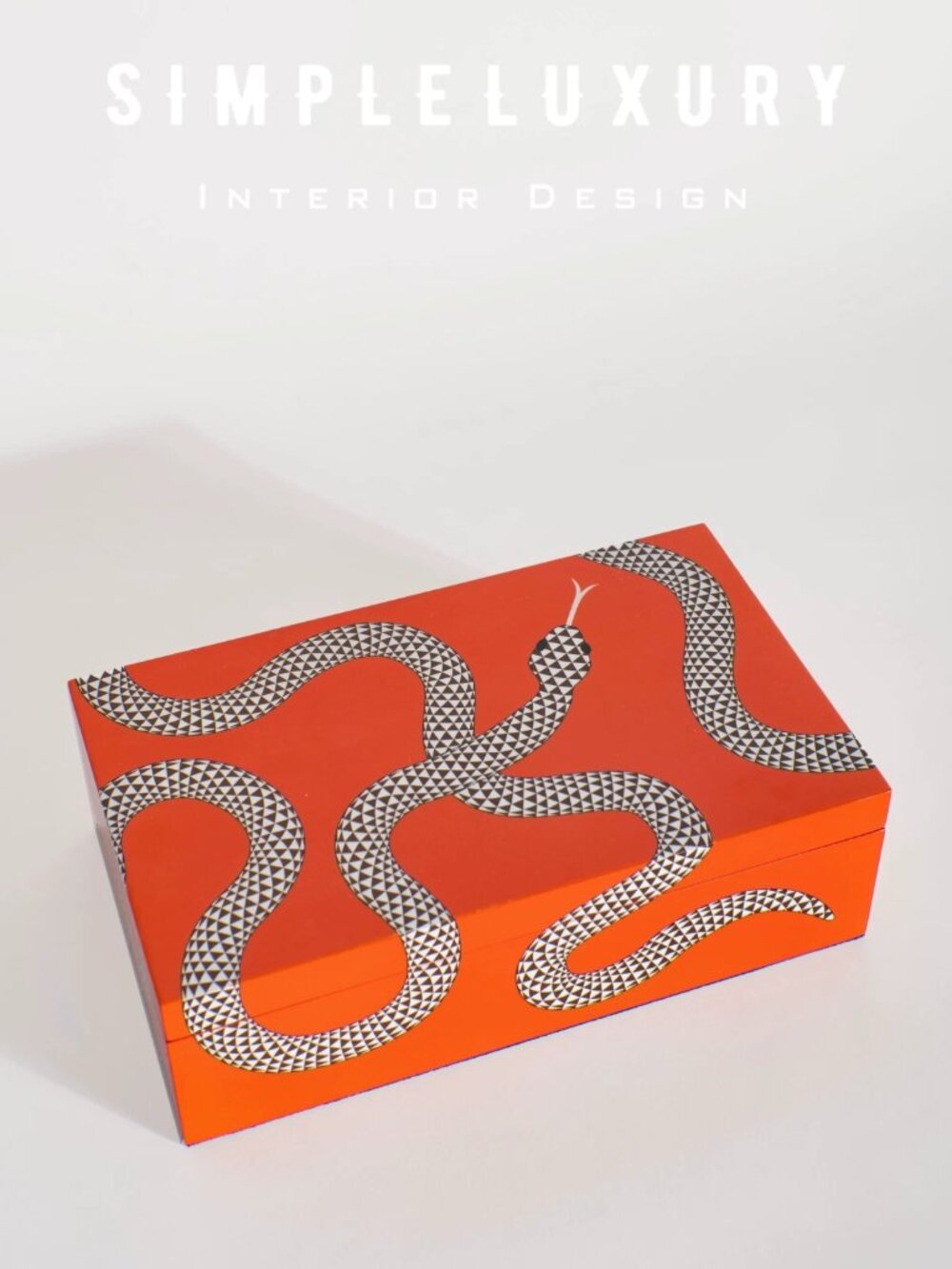 Jonathan Adler Eden Lacquer Box-Medium
